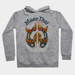 Muay Thai Tattoo Serpents The Art of Eight Limbs Hoodie